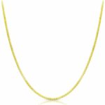 18 kt. Yellow Gold - Box Necklace