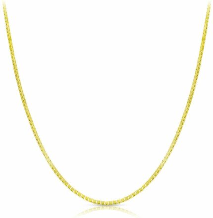 18 kt. Yellow Gold - Box Necklace