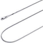 18 kt. Platinum Gold – Box Necklace