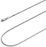 18 kt. Platinum Gold – Box Necklace