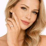 1.48 Carat 17 Lab-Grown Diamond Engagement Ring in 14K 18K Yellow/White/Rose Gold & Platinum