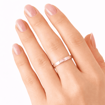 0.25 Carat Lab-Grown Diamond Wedding Ring in 18K 14K Yellow/White/Rose Gold & Platinum