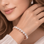 31 Carat Lab-Grown Diamond Tennis Bracelet in 14K 18K Yellow, White, Rose Gold & Platinum