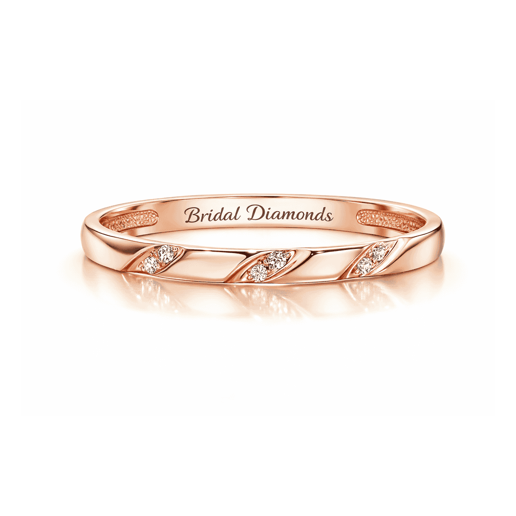 6 Stone Lab-Grown Diamond Engagement Ring in 18K Rose Gold 6 Stone Lab-Grown Diamond Engagement Ring in 18K Rose Gold