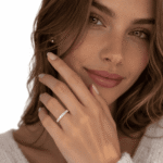 Full Eternity 1 Carat Diamond Wedding Ring in 14K Yellow/White/Rose/Gold & Platinum