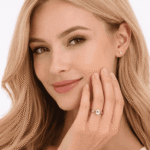 1 Carat Lab-Grown Diamond Cushion Cut Solitaire Engagement Ring in 14K 18K Yellow/White/Rose Gold & Platinum