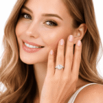 1 Carat Lab-Grown Diamond Oval Cut Solitaire Engagement Ring in 14K 18K Yellow/White/Rose Gold & Platinum